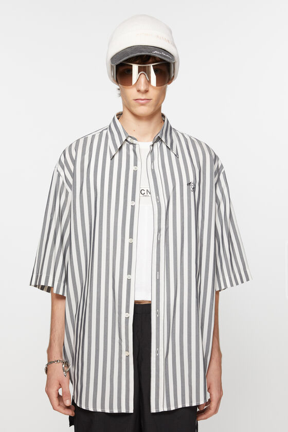 (image for) Eco-Friendly Stripe button-up shirt